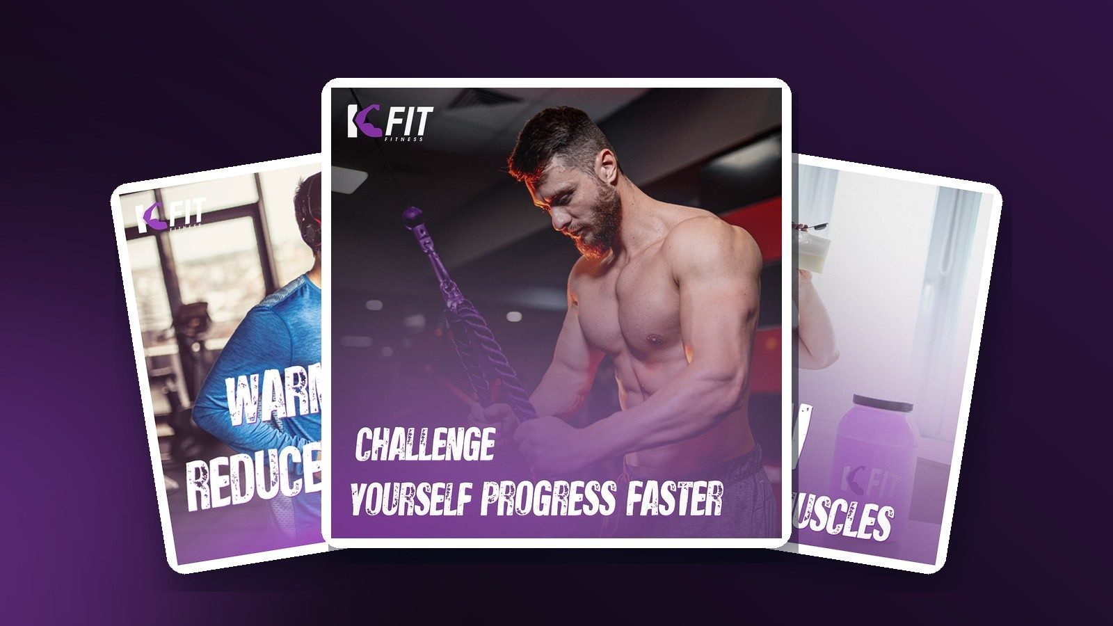 عمل Kfit — لياقة بدنية واصلات رياضية