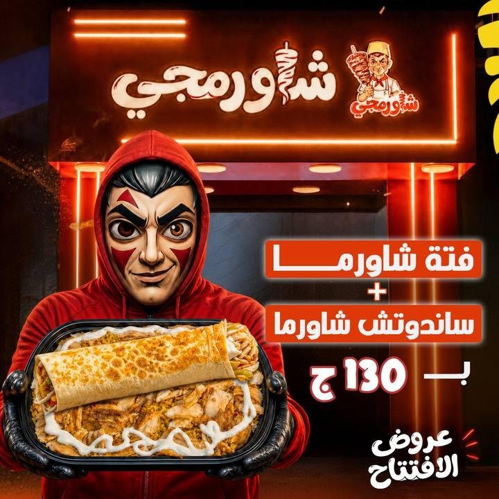 تصميم شورمجي — نموذج 3